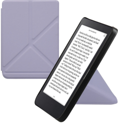 Husa kwmobile pentru Kobo Clara 2E Piele ecologica Mov 60051.108