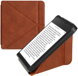 Husa pentru Kobo Libra 2 Kwmobile Maro Piele ecologica 56576.05 