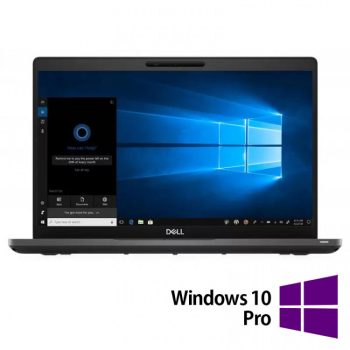 Laptop Refurbished Dell Latitude 5400 Intel Core i5-8365U 1.60 - 4.10GHz 16GB DDR4 512GB SSD 14 Inch Full HD Webcam + Windows 10 Pro 