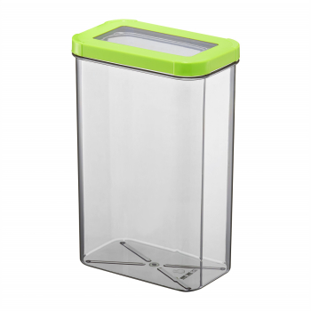 Recipient depozitare cu capac verde 2.5L AMBITION Optimo 