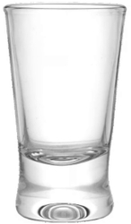Set 6 pahare vodca 25ml sticla DOMOTTI Delight