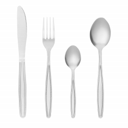 Set tacamuri DOMOTTI Sorrento 24 piese 6 persoane inox 
