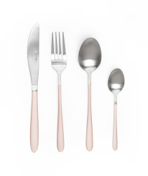 Set tacamuri inox SALTER Metallic 16 piese 4 persoane 