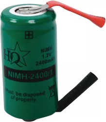 Acumulator NI-MH 1.2V 2400mAh tip lipire HQ