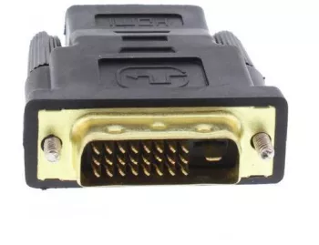 Adaptor HDMI 19 pini mama - DVI-D 24+1 pini tata aurit Well 