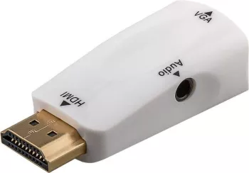 Adaptor HDMI tata - VGA mama 3.5 mm jack Goobay 