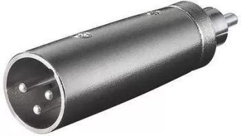 Adaptor XLR la RCA tata Goobay 
