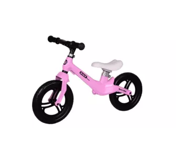 Bicicleta fara pedale cu cadru de magneziu Race Max roz 