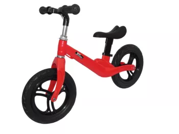 Bicicleta fara pedale cu cadru de magneziu Skillmax UltraLight 2.9 Kg rosu