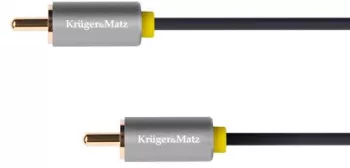 Cablu 1x RCA - 1x RCA 1m BASIC Kruger&Matz KM1201 