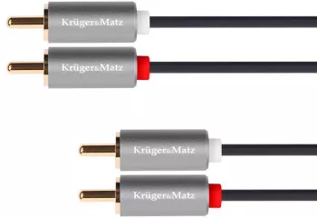 Cablu 2x RCA - 2x RCA 5m Basic Kruger&Matz 
