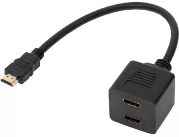 Cablu adaptor HDMI la 2 HDMI 
