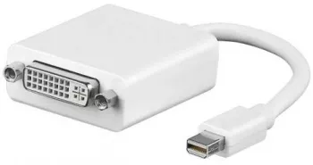 Cablu adaptor mini DisplayPort la DVI-I mama 24+5 Goobay 