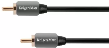 Cablu audio RCA 1m Profesional Kruger&Matz 