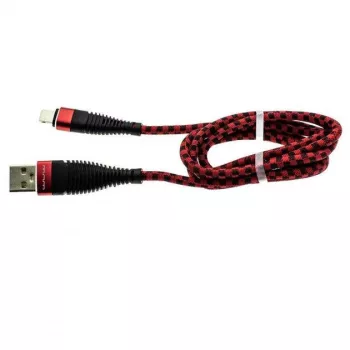 Cablu Date/Incarcare 3A Type C USB 1 m X119 Blister Rosu/Negru 