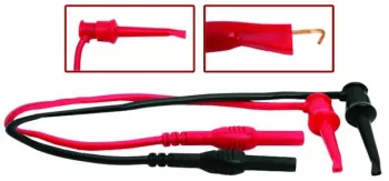 Cablu de masurare 86cm clema cu carlig OneHook cu mufa banana 33cm Maxwell 
