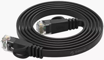 Cablu de retea Cat6 3m negru Orico PUG-C6B