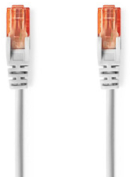 Cablu de retea CAT6 - Mufa RJ45 - Mufa RJ45 - U/UTP - 1.50 m - Rotund - PVC - Gri - Plic 