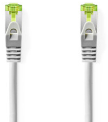 Cablu de retea CAT7 - S/FTP - Mufa RJ45 - Mufa RJ45 - 1 00 m - Fara filet - Rotund - LSZH - Gri - Plic 