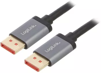 Cablu DisplayPort v1.4 HDCP v2.2 tata-tata 1m negru LOGILINK CDA0104 