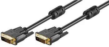 Cablu Dvi dual link 3m Dvi-d 24+1 la Dvi-d 24+1 Goobay 