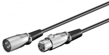 Cablu extensie XLR la XLR mama 6m Goobay 
