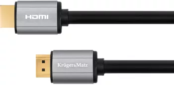Cablu HDMI - HDMI 1.8m V2.0 4K UHD 60Hz BASIC Kruger&Matz 