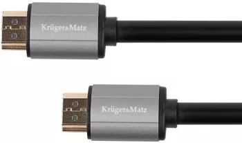 Cablu HDMI - HDMI 1m V2.0 4K UHD 60Hz Basic KRUGER&MATZ 