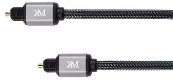 Cablu optic Toslink-Toslink 2m digital audio Profesional Kruger&Matz 