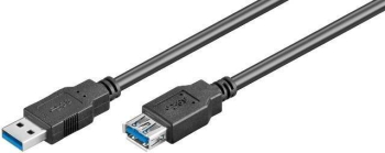 Cablu prelungitor USB 3.0 3m A tata la A mama triplu ecranat Goobay 