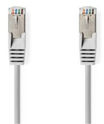Cablu retea CAT6a - SF/UTP - Mufa RJ45 - Mufa RJ45 - 7 50 m - Rotund - PVC - Gri - Fila hartie 