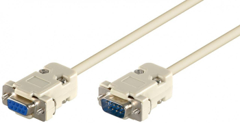 Cablu serial 1 1 RS232 D-SUB 9 pini tata-mama 5m Goobay 