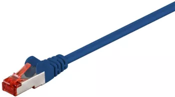 Cablu SFTP PiMF CAT6 albastru 1.5m patchcord cupru ecranat 2x RJ45 Goobay 
