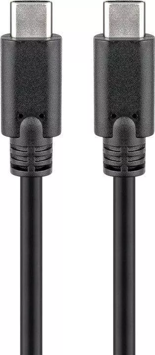 Cablu USB Type C Generatia 1 tata-tata 1.5m negru GOOBAY 