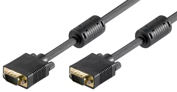 Cablu VGA 20m Full HD 1920x1080 dublu ecranat Goobay 