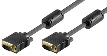 Cablu VGA 2m Full HD SVGA 1920x1200 dublu ecranat Goobay 