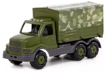 Camion militar cu prelata - Gigant 44x16x22 cm Wader 