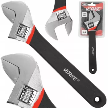 Cheie reglabila din CR-V cu deschidere pana in 30mm cu maner ergonomic de lungime de 250mm 