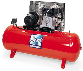Compresor cu piston profesional FIAC tip AB500/998TF alimentare 380V rezervor 500l debit 1070l/min 10 bar ungere cu ulei 