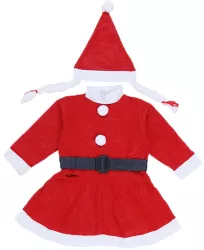 Costum Craciunita Flippy® Fata 1-3 ani 3 piese Polar 