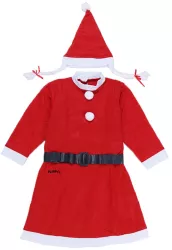 Costum Craciunita Flippy® Fata 10-12 ani 3 piese Polar 
