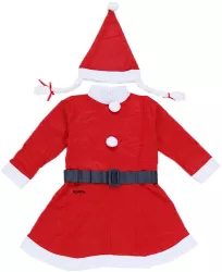Costum Craciunita Flippy® Fata 4-6 ani 3 piese Polar 