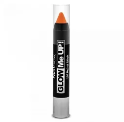 Creion stralucitor in lumina UV pentru fata si corp Portocaliu GLOW ME UP