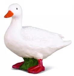 Figurina rata alba s collecta 