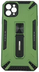 Husa de protectie Flippy pentru Apple iPhone 12 Pro Defender Sergeant Brave cu suport Verde deschis 