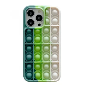 Husa de protectie Flippy Pop It compatibila cu Apple iPhone 13 Model 3 Multicolor 