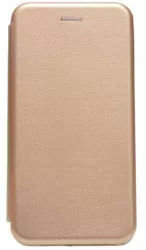 Husa de protectie pentru Huawei Y6 2019 Magnet Book Case Auriu 
