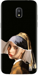 Husa din silicon compatibila cu Samsung Galaxy J7 2018 - model Billie art 