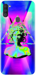 Husa din silicon compatibila cu Samsung Galaxy M11 - model Aesthetic Medusa 