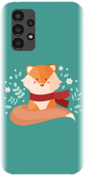 Husa din silicon compatibila cu Samsung Galaxy M32 5G - model Winter Fox 